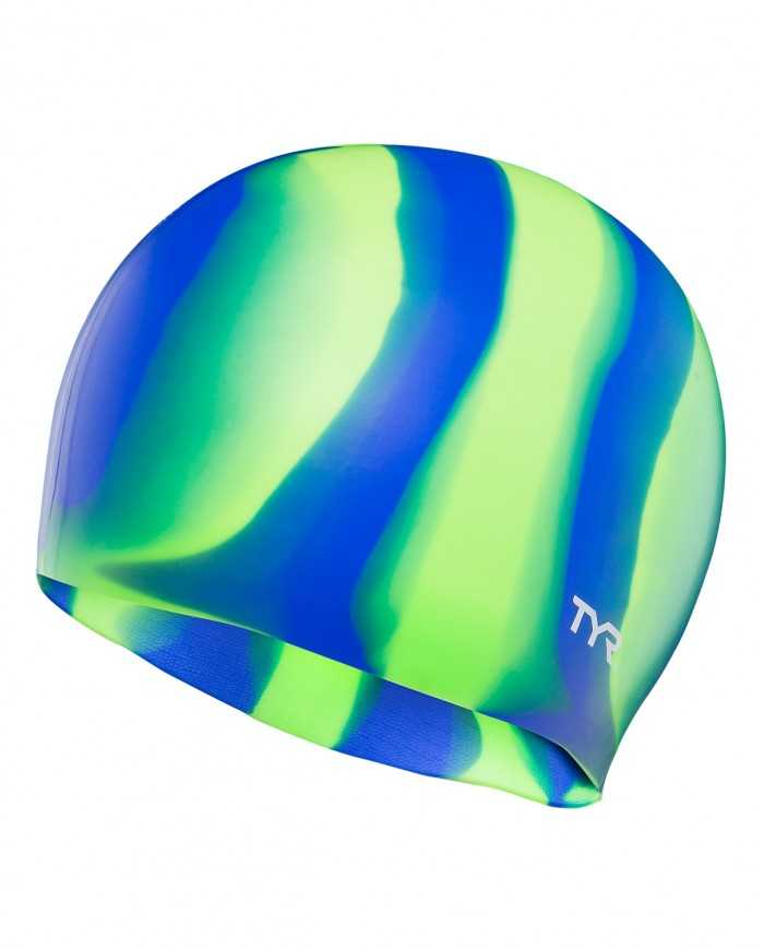 TYR Yarış Bonesi Çok Renkli Silikon Cap