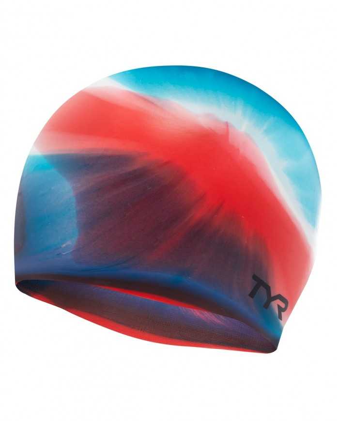 TYR Yarış Bonesi Çok Renkli Silikon Cap