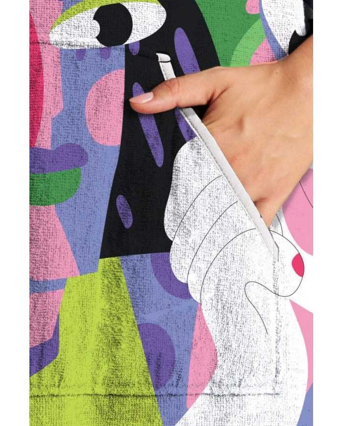 Unisex Havlu Panço - Hızlı Kuruyan Kapüşonlu Bornoz | Sporsuit