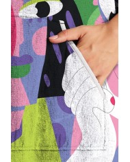 Unisex Havlu Panço - Hızlı Kuruyan Kapüşonlu Bornoz | Sporsuit