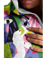 Unisex Havlu Panço - Hızlı Kuruyan Kapüşonlu Bornoz | Sporsuit