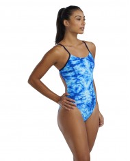 TYR Kadın Antrenman Mayosu Cutoutfit Azultec