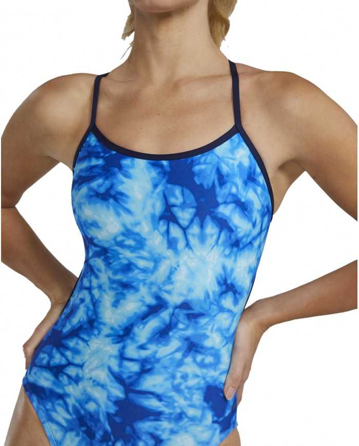 TYR Kadın Antrenman Mayosu Trinityfit Azultec