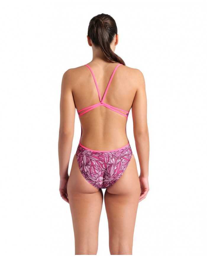 Arena W Pink Dahlia Kadın Antrenman Mayosu | Sporsuit