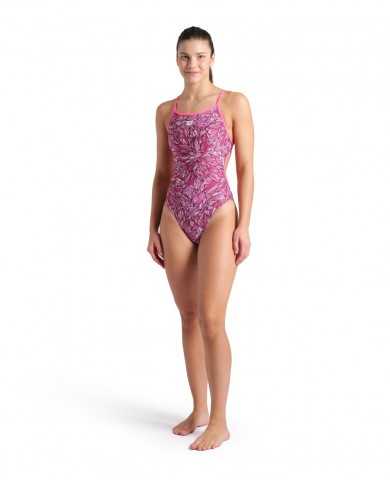 Arena W Pink Dahlia Kadın Antrenman Mayosu | Sporsuit