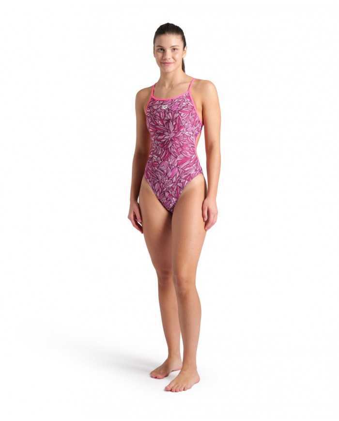 Arena W Pink Dahlia Kadın Antrenman Mayosu | Sporsuit