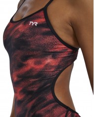 TYR Kadın Antrenman Mayosu Trinityfit Kırmızı/Mor