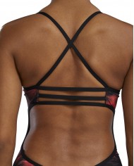 TYR Kadın Antrenman Mayosu Trinityfit Kırmızı/Mor