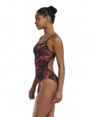 TYR Kadın Antrenman Mayosu Trinityfit Kırmızı/Mor