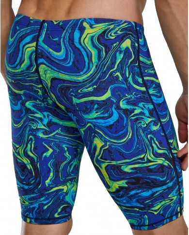 TYR Erkek Yarış Mayosu Thresher Jam Sarı/Mavi