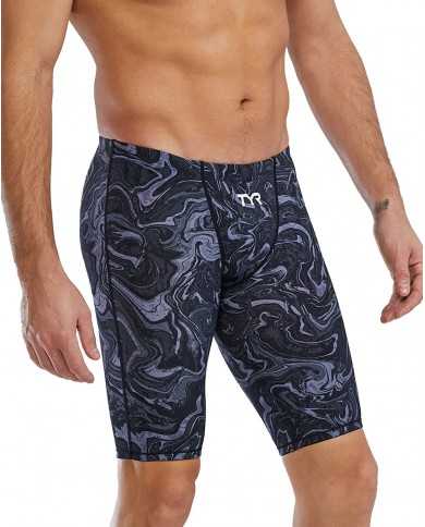 TYR Erkek Yarış Mayosu Thresher Jam Gri