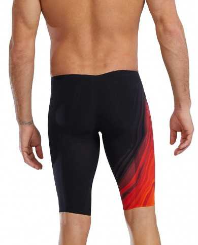 TYR Erkek Yarış Mayosu Venzo Kırmızı/Siyah