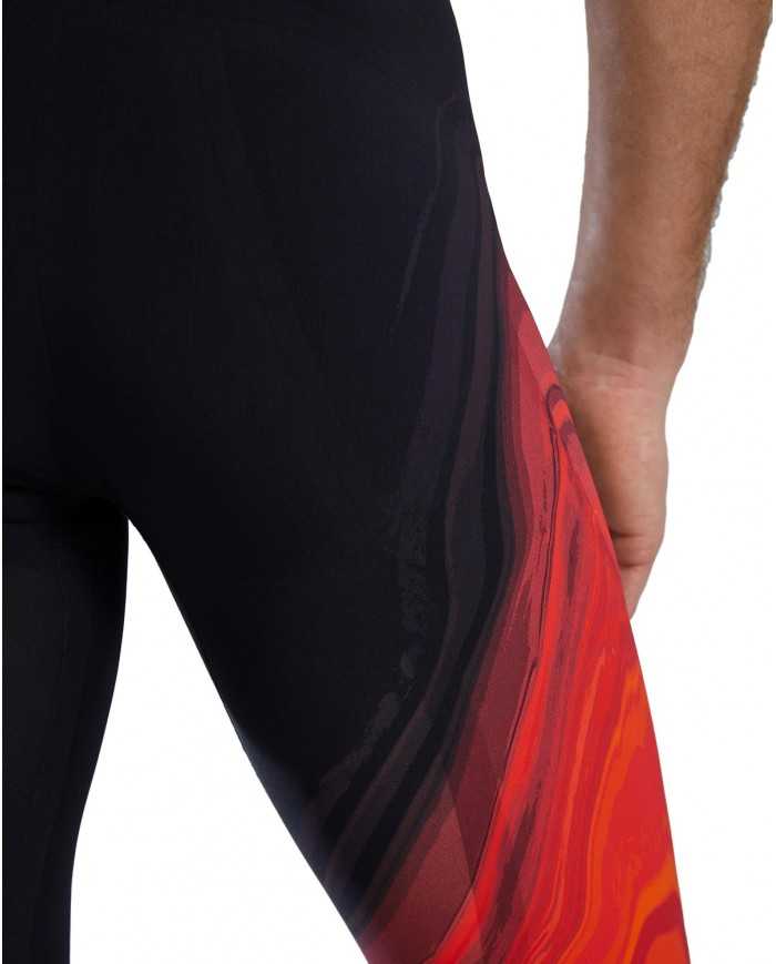 TYR Erkek Yarış Mayosu Venzo Kırmızı/Siyah