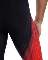 TYR Erkek Yarış Mayosu Venzo Kırmızı/Siyah