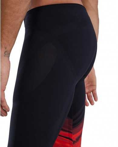 TYR Erkek Yarış Mayosu Venzo Kırmızı/Siyah