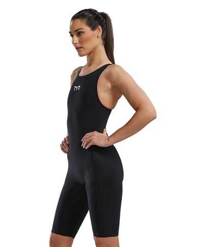 TYR Kadın Yarış Mayosu W VENZO OPBK SOL-ONYX