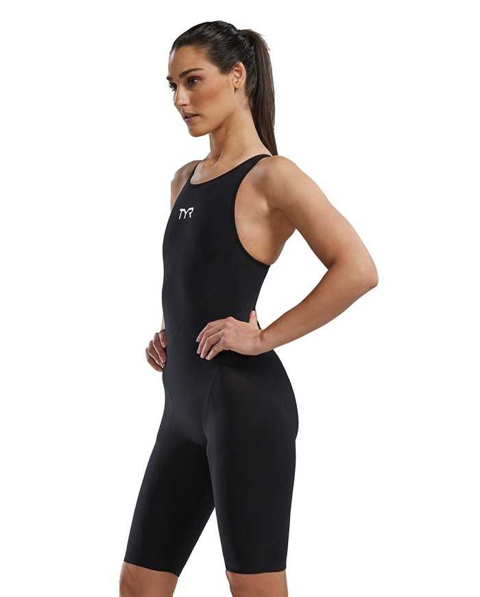 TYR Kadın Yarış Mayosu W VENZO OPBK SOL-ONYX