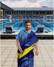 Unisex Havlu Panço - Hızlı Kuruyan Kapüşonlu Bornoz | Sporsuit