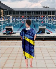 Unisex Havlu Panço - Hızlı Kuruyan Kapüşonlu Bornoz | Sporsuit