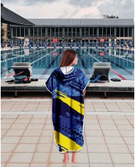 Unisex Havlu Panço - Hızlı Kuruyan Kapüşonlu Bornoz | Sporsuit