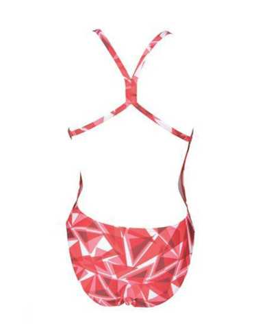 Arena W Shattered Glass Lightech One Piece Kadın Antrenman Mayosu