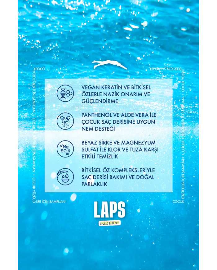 LAPS Çocuk Yüzücüler İçin Şampuan