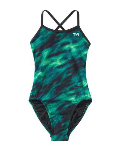 TYR Kız Çocuk Trinityfit Mayo Yeşil