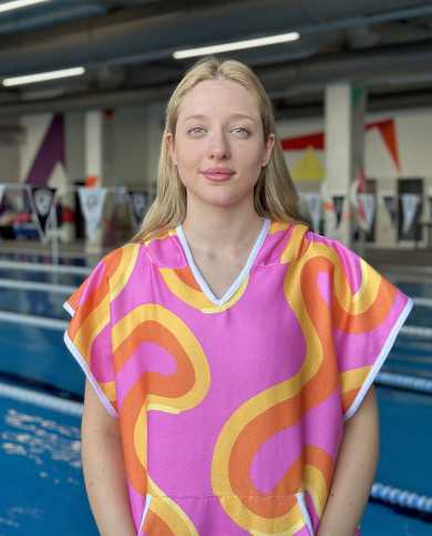 Sorva Unisex Havlu Panço Yüzücü Yarış Antrenman Havuz ve Deniz İçin Kapüşonlu Bornoz