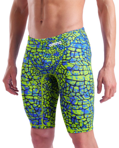 Arena Erkek Yarış Mayosu Powerskin ST NEXT Jammer Yeşil