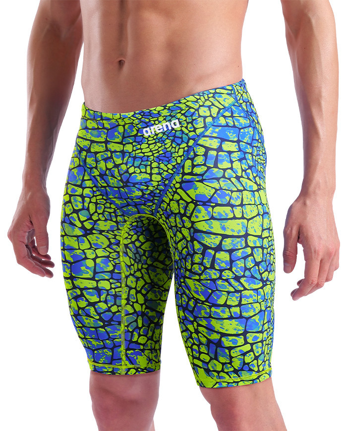 Arena Erkek Yarış Mayosu Powerskin ST NEXT Jammer Yeşil