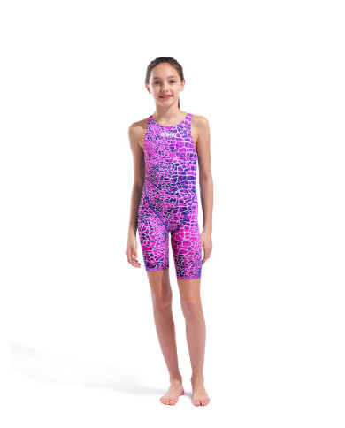 Arena Kız Çocuk Yarış Mayosu Powerskin ST NEXT Pembe