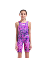 Arena Kız Çocuk Yarış Mayosu Powerskin ST NEXT Pembe