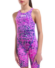 Arena Kız Çocuk Yarış Mayosu Powerskin ST NEXT Pembe