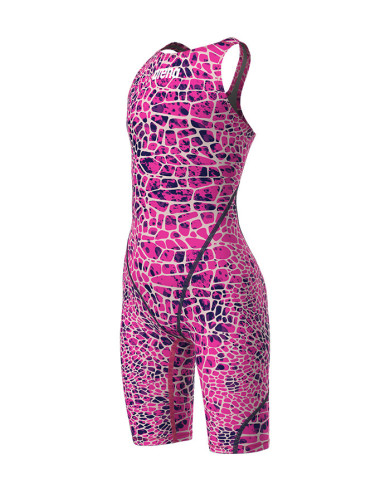 Arena Kız Çocuk Yarış Mayosu Powerskin ST NEXT Pembe