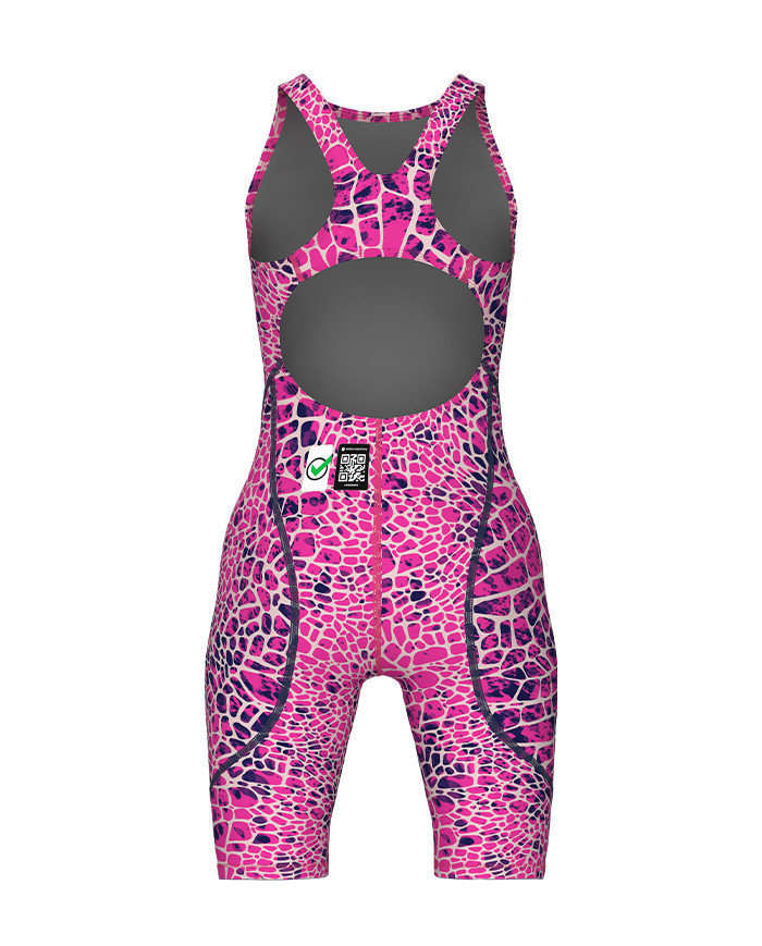 Arena Kız Çocuk Yarış Mayosu Powerskin ST NEXT Pembe