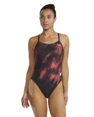 TYR Kadın Cutoutfit Antrenman Mayosu Cyclod Kırmızı