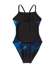 TYR Kız Çocuk Cutoutfit Antrenman Mayosu Cyclod Mavi