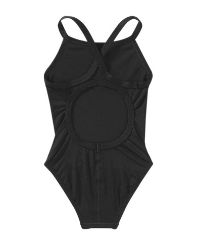 TYR Kız Çocuk Antrenman Mayosu Diamondfit Siyah