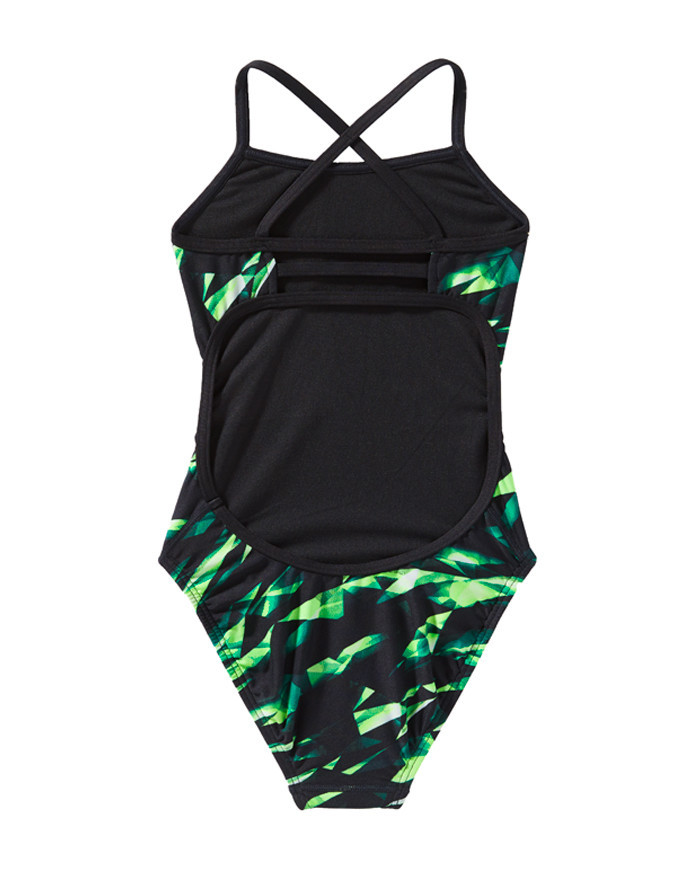 TYR Kız Çocuk Trinity Fit Antrenman Mayosu Yeşil