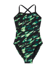 TYR Kız Çocuk Trinity Fit Antrenman Mayosu Yeşil