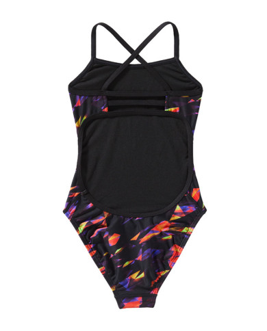 TYR Kız Çocuk Trinity Fit Antrenman Mayosu Renkli