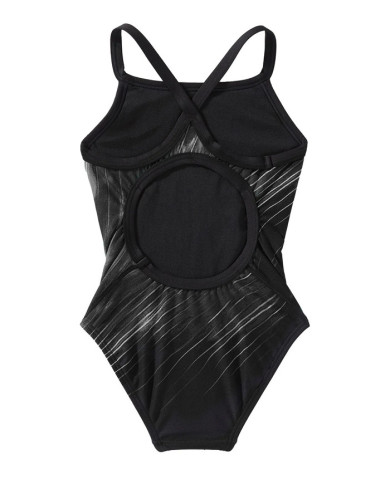 TYR Kız Çocuk Diamondfit Antrenman Mayosu Cyclod Titanyum