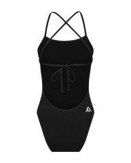 Amanzi Kız Çocuk Antrenman Mayosu Bağlamalı Sırt Tek Parça Jet