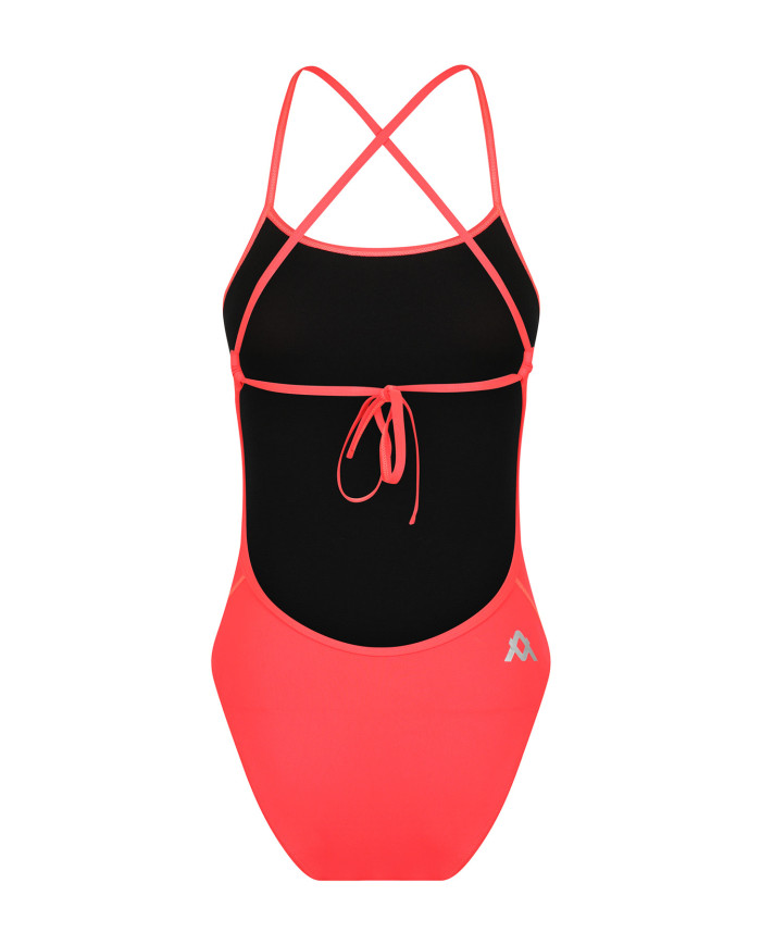 Amanzi Kız Çocuk Antrenman Mayosu Bağlamalı Sırt Tek Parça Atomic