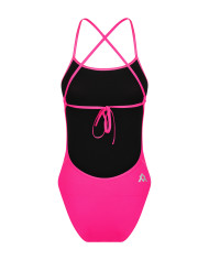 Amanzi Kız Çocuk Antrenman Mayosu Bağlamalı Sırt Tek Parça Pixie