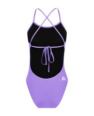 Amanzi Kız Çocuk Antrenman Mayosu Bağlamalı Sırt Tek Parça Iris