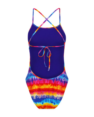 Amanzi Kız Çocuk Antrenman Mayosu Bağlamalı Sırt Tek Parça Dreamweave