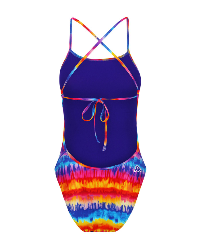 Amanzi Kız Çocuk Antrenman Mayosu Bağlamalı Sırt Tek Parça Dreamweave