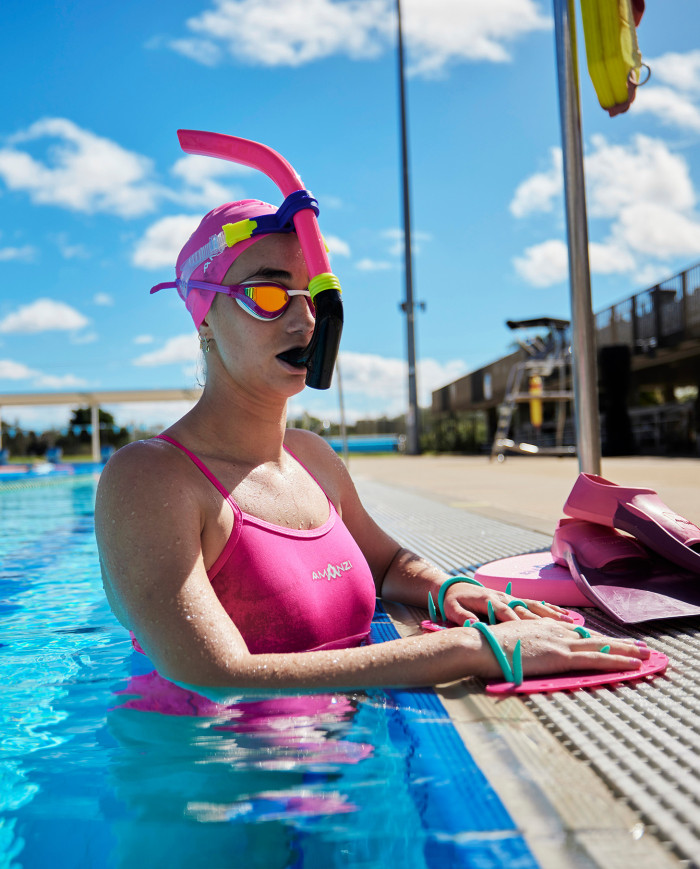 Amanzi Kadın Antrenman Mayosu Proback Tek Parça Pixie