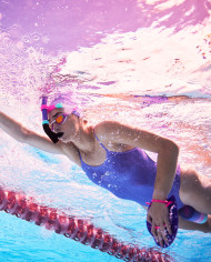 Amanzi Kadın Antrenman Mayosu Proback Tek Parça Jet